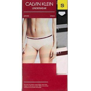 Calvin Klein Women's 3 Pack Hipster Underwear